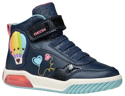 Geox Junior J Inek Girl Sneakers Navy, Watersea 33 EU
