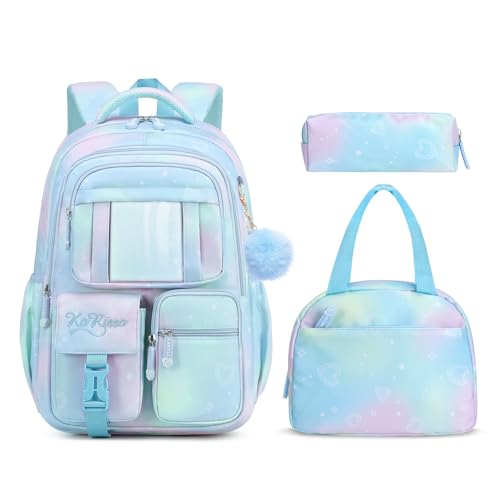 Tanou Ensemble de Cartable Fille Primaire, Sac d Ecole...