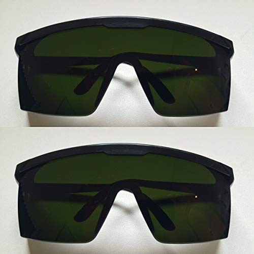 Kit 2 Óculos de Proteção contra Raio Laser IPL verde T5 e T3