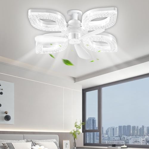 Ventilador de techo con luz y mando para dormitorio 5
