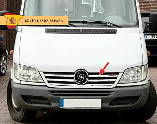 Barres chromées de radiateur Mercedes Sprinter 2002-2006 moulure W905 chrome