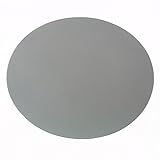 SIENOC Super-thin Round Silicone Mice Mouse Pad Mat Mousepad Color Gray