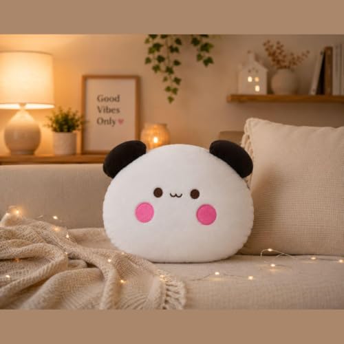 Image of Bubu Plush Pillow Soft Toy 30 cm for Kids, Girls & Boys | Ultra Soft Stuffed Cushion Plush | Cute Huggable Pillow Toy for Birthday Gift, Home, Sofa & Bedroom Decor