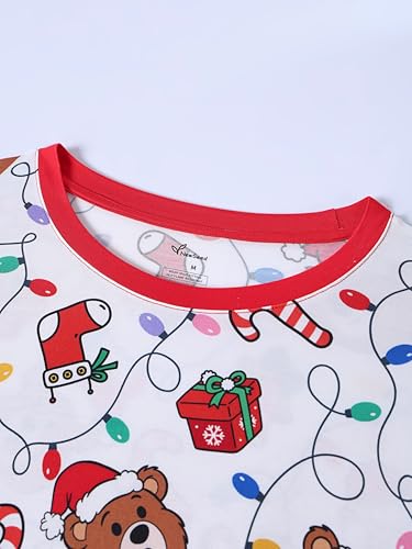Image of Family Christmas Matching Set, Soft Lightweight Bamboo Viscose Holiday Wear Sets for all family members