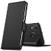Produktbild GEEMAI für Samsung Galaxy A40 Hülle, handyhüllen Flip Hülle Wallet Stylish mit Standfunktion und Magnetisch PU Tasche Schutzhülle passt für Samsung Galaxy A40 Smartphone, Schwarz