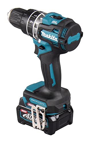 Perceuse à percussion BL 54Nm 40V max MAKITA 2 batt. BL4025 + chargeur DC40RA HP002GD201 - vue 6