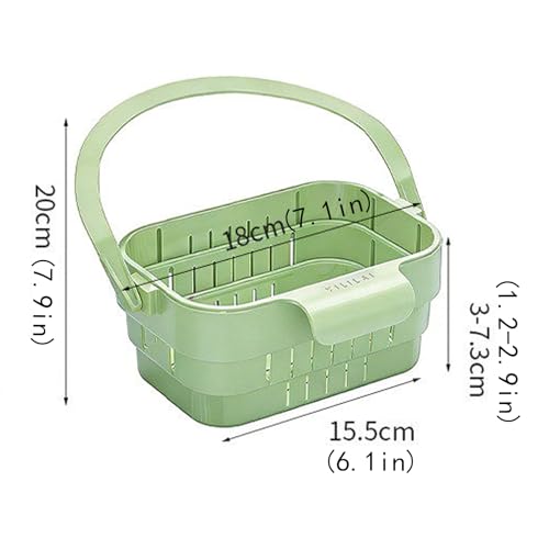 Colador para Fregadero Cocina con Filtro y Recipiente Verde miniatura 5