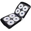 Amazon.com: CCidea 200 Capacity CD/DVD Case Holder Portable Wallet Disc ...