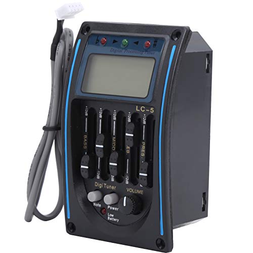 Pickup Per Chitarra Acustica Keenso - EQ A 5 Bande Con LCD, Accordatore Incorporato - Foto 13