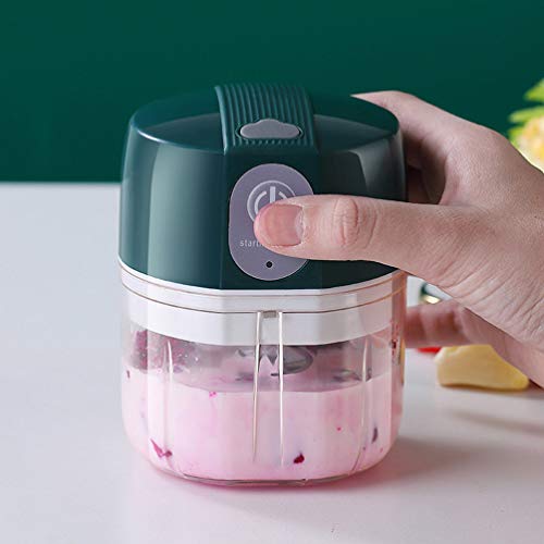 Angoily Mini-Triturador Elétrico de Alho Picador Cortador Cortador de Vegetais Fio Cebola Cortador d