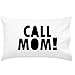 Oh, Susannah Call Mom Pillow Case BLACK Graduation Gifts for Dorm Room Bedding for Girls or Boys Pillowcase Fits Standard or Queen Size Pillow College Dorm Room Accessories