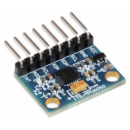 Joy-it MPU6050 Accelerometro 1 pz. Adatto per (kit di sviluppo): BBC micro:bit, Arduino, Raspberry Pi, Rock Pi, Banana
