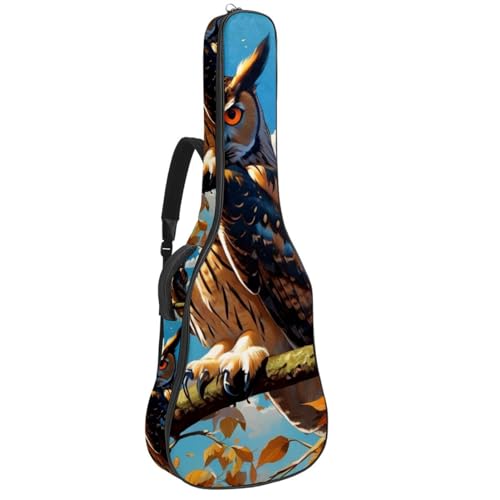 Sac pour guitare chouette mignonne : emportez votre musique partout avec originalité