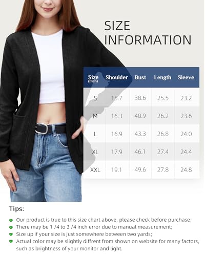 Argstar Women's Cardigan with 4 Pockets (Available in Inner Pocket)4