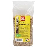 Baule volante Farro decorticato biologico - Grano integrale naturale - Ricco di fibre - Ideale per zuppe, insalate e piatti tradizionali