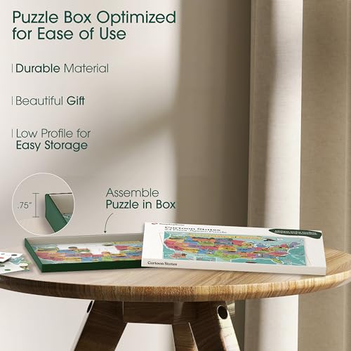 Keeping Busy Dementia Puzzles for Seniors USA Map 24 Piece Puzzle for Seniors with Dementia Color Coded with Templates - Puzzles for Dementia Patients - Puzzles for Dementia Seniors - Dementia Puzzle - Image 5