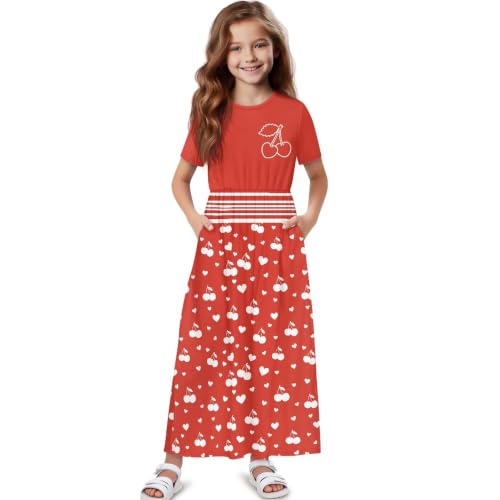 Vestido largo Pickles Jars transpirable de lino con caída fluida elegante 2
