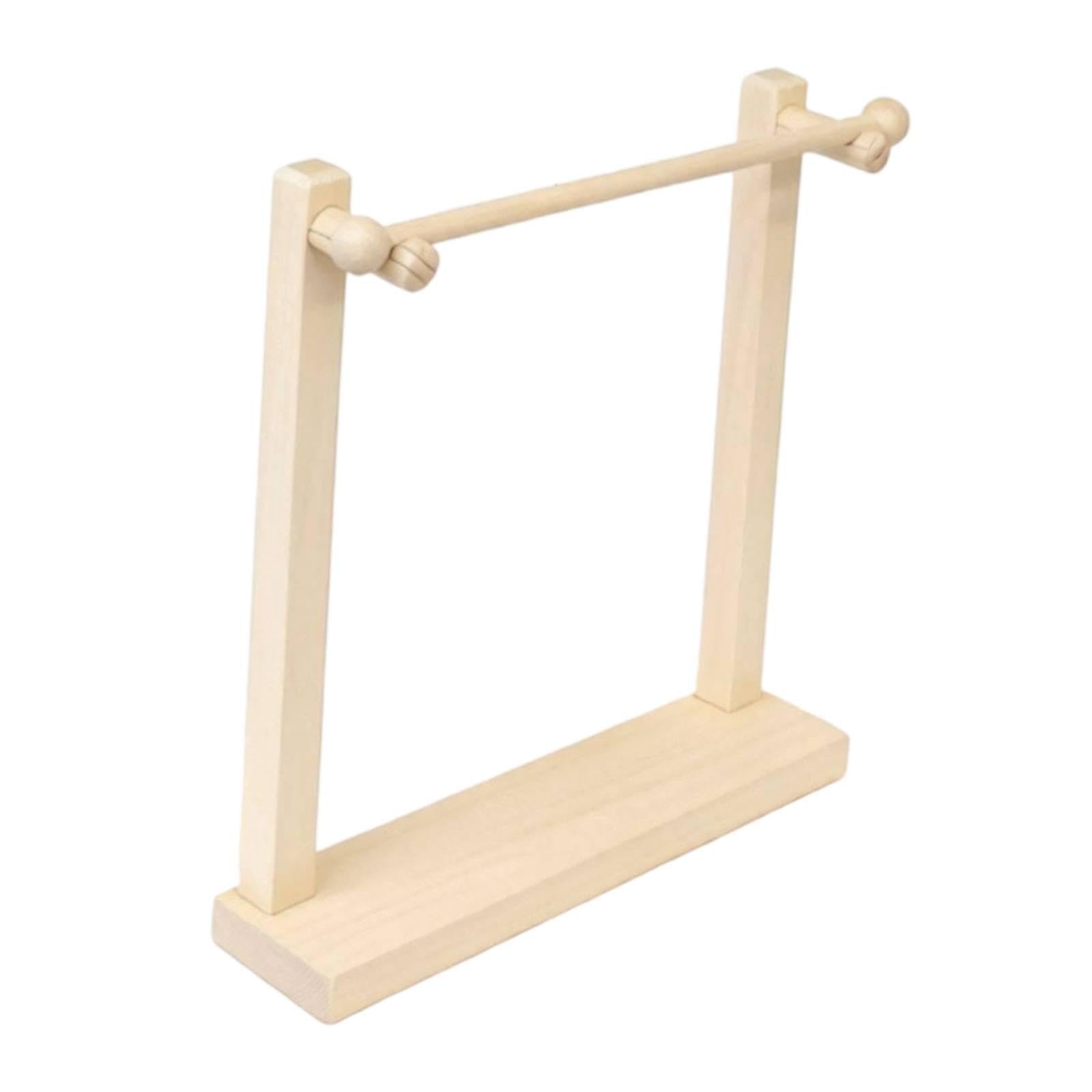 Schmuckständer, Schmuckorganizer, Schmuckpräsentationsständer, Armbandhalter Aus Holz, Dekoratives, Modernes Design, Geeignet für Den Schlafzimmertisc, Helles Holz