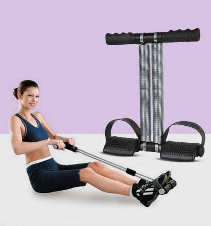 Fitdex Effective Tummy Trimmer with Double Spring for Burn Calories & Tone Muscles Ab Exerciser (Black)-picture-29