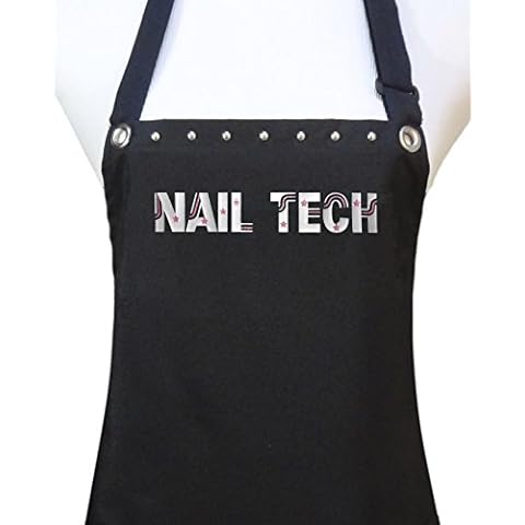 Trendy Salon Aprons Manicure Pedicure Nail Tech Apron, NAIL TECH Cover