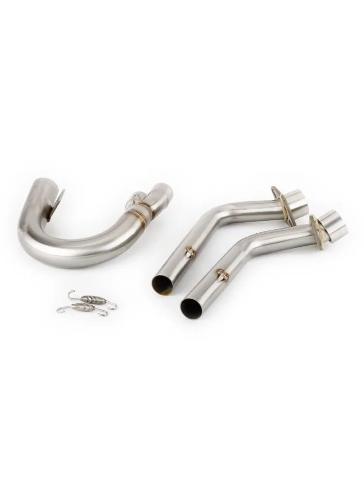 Motorrad Auspuff Schalldämpfer Für Rhino Für 660 Für Escape Für YXR660 2004-2007 Slip-on Motorrad Auspuff Header Link Rohr 5UG-E4611-01-00
