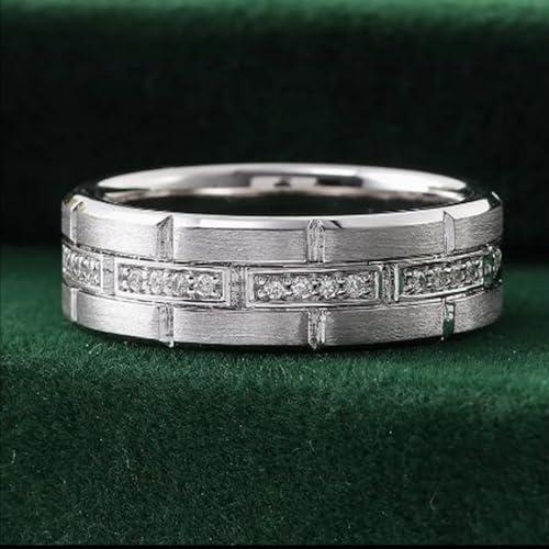 Bague moissanite en argent 925 massif pour femme d'exception - 4