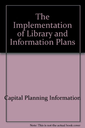 『The Implementation of Library and Information Plans』|感想・レビュー - 読書メーター