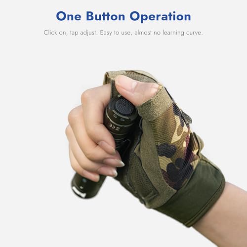 Image of WUBEN C3 Flashlight 1200 High Lumens Rechargeable Flashlights 6 Modes Super Bright IP68 LED Tactical Flashlight for Camping, Home, Emergenc, Inspection, Repair, Tool Gifts for Men(Army Green)