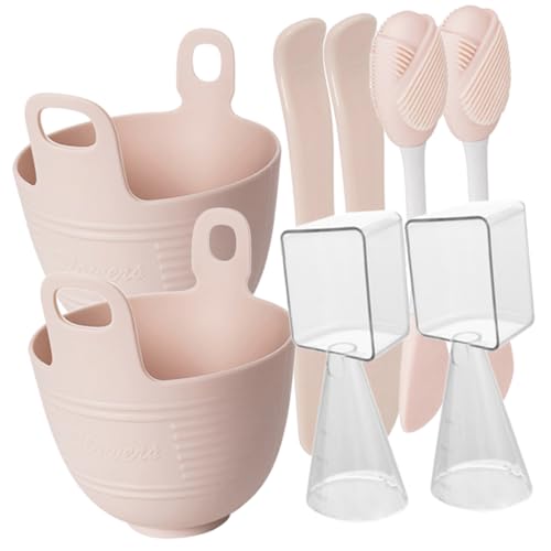 Beatifufu Nadove Micro-glow Facial Mask Sheet Mask Set Mixing Bowl Brush Diy Beauty