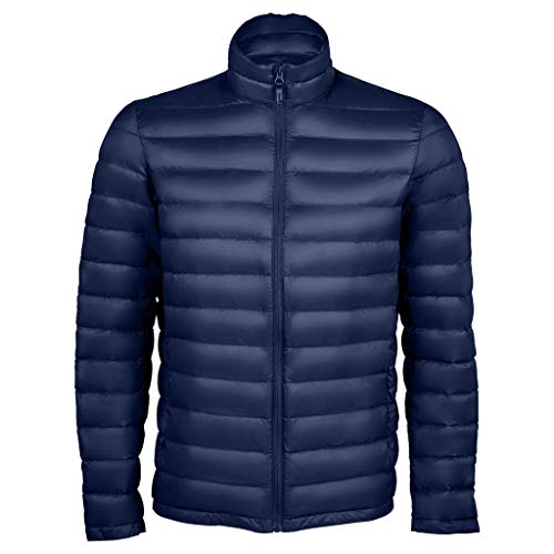 Image of SOL'S Wilson Lightweight Padded Jacket French Navy S
