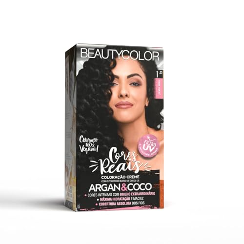 Coloração Kit BEAUTYCOLOR - 1.0 Preto Ônix