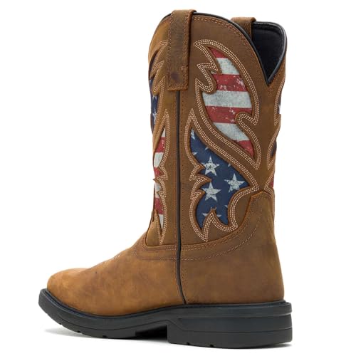 Image of Wolverine Rancher Flag Steel Toe Wellington