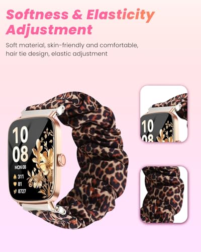 Correa para reloj inteligente AEAC 1.85" diseño elástico ajustable miniatura 4