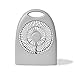 Ventilatore USB Fan domestico ricaricabile da 6 pollici (Color : Grigio)