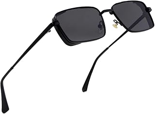 rorce Classic Square Sunglasses for Men Stylish & Women | Branded Goggles for Man & Woman | UV Protection Glasses | Sun Glasses for Men | Cooling Shades-picture-50