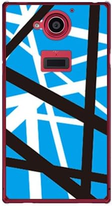 SECOND SKIN Rock Homage Blue Clear / for AQUOS Zeta SH-03G/docomo DSH03G-PCCL-201-Y017