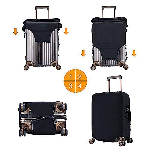 Housse de valise zippée Happy Bus pour protéger vos bagages de la saleté - 8