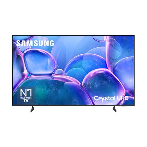 SAMSUNG TV 43 Pulgadas Crystal UHD U7025F 4K Smart TV, Colores increíbles con Crystal Processor 4K, Escucha Todos los Altavoces con Q-Symphony, Datos protegidos Knox Security y Gaming Hub