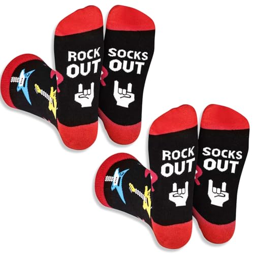 RUNEAY Calcetines divertidos para hombres Regalos Calcetines de