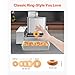Happybuy Commercial Automatic Donuts Machine: 4-Row, High-Powered Doughnut Maker! Produces 240 PCS/HOUR. Equipped with Intelligent Control and Made of Stainless Steel