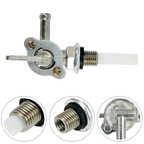 Grifo de combustible de 10mm para generador con valvula de apagado 3