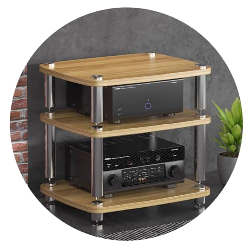 Rack audio 3 niveaux parfait pour organiser le salon et la platine vinyle
