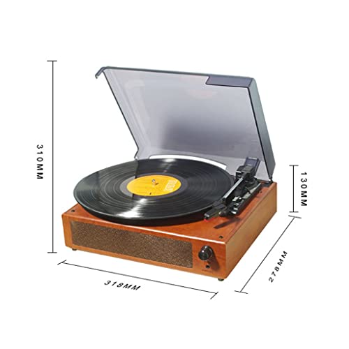 Bluetooth Speaker Retro Phonograph Gramophone Vinyl Record Player Classic Turntable Playback Built-in Stereo Speaker 33… - Les Beatles, Paul McCartney, John Lennon, RIngo Starr, George Harrison Bluetooth Speaker Retro Phonograph Gramophone Vinyl Record Player Classic Turntable Playback Built-in Stereo Speaker 33… – Image 3