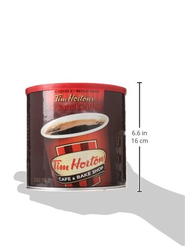 Tim Horton's 100% Arabica Medium Roast, Original Blend, Ground Coffee, 32.8 Ounce Can