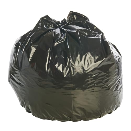Stout P4045K20 Trash Garbage Bags 45gal 2mil 40 x 45 Black 65/Box
