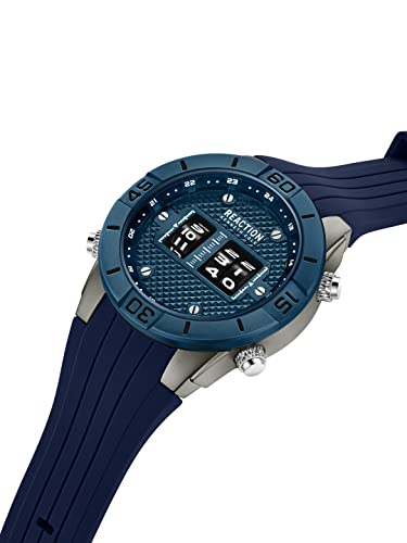 Image of Kenneth Cole Reaction Chronograph Blue Dial Men's Watch-KRWGQ9006001