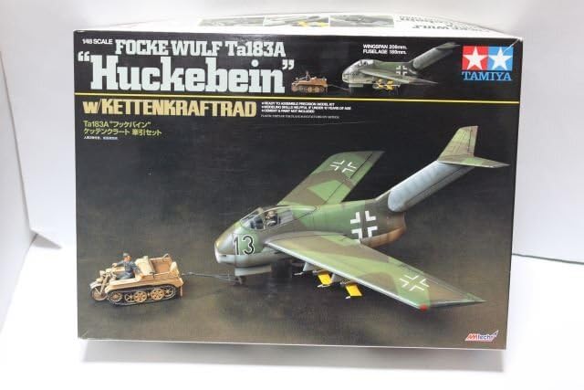 Amazon | ▽☆ タミヤ 1/48 FOCKE WULF Ta183A Huckebein フッケバイン