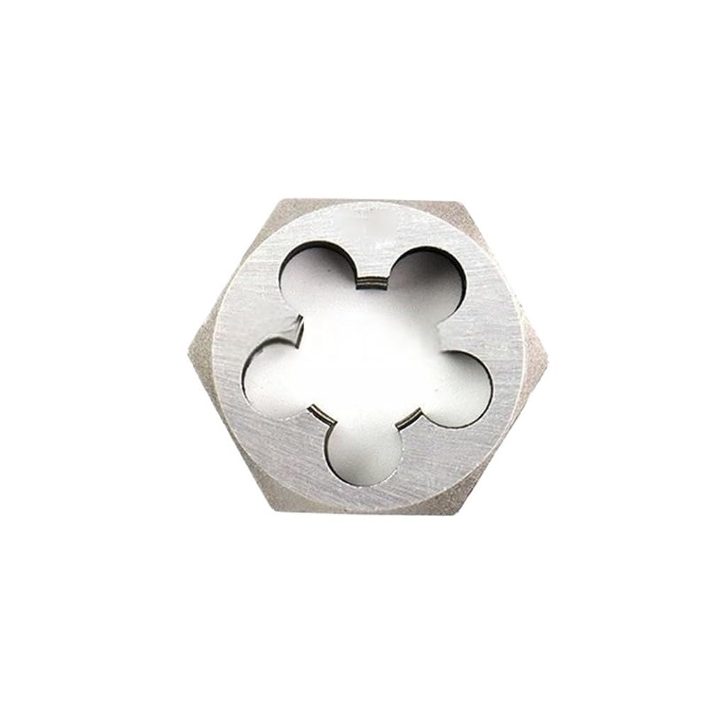 1pc Metric Right Hand Thread Die, M3 to M20 Hex Cutting Threads Screw Hexagonal Die, Thread Hexagon Die(M20X2.5)