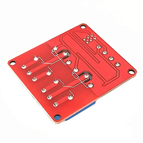 Youngneer 5v Relay Module 2 Channel for ARM/PIC/AVR/MCU Opto-Isolated Relay Board High or Low Level Trigger