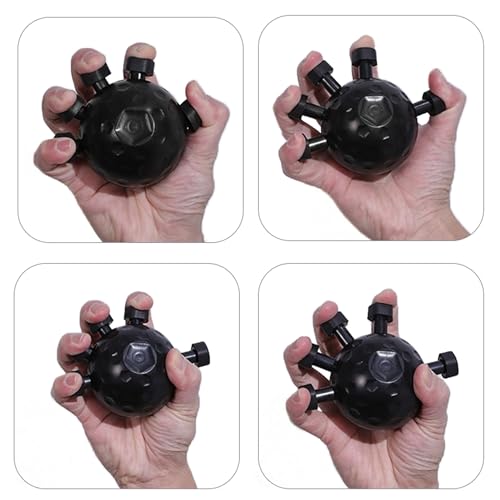 Image of Desyn Heavy Resistance Forearm Strengthener Gym Ball for Men & Women | Durable, Travel-Friendly Hand Grip & Finger Exercise Ball for Gym Workouts | Home Fitness & Stress Relief